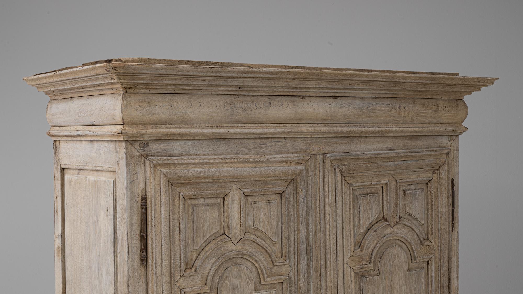 Armadio francese del XIX secolo in stile Luigi XIII di Oak in vendita 8