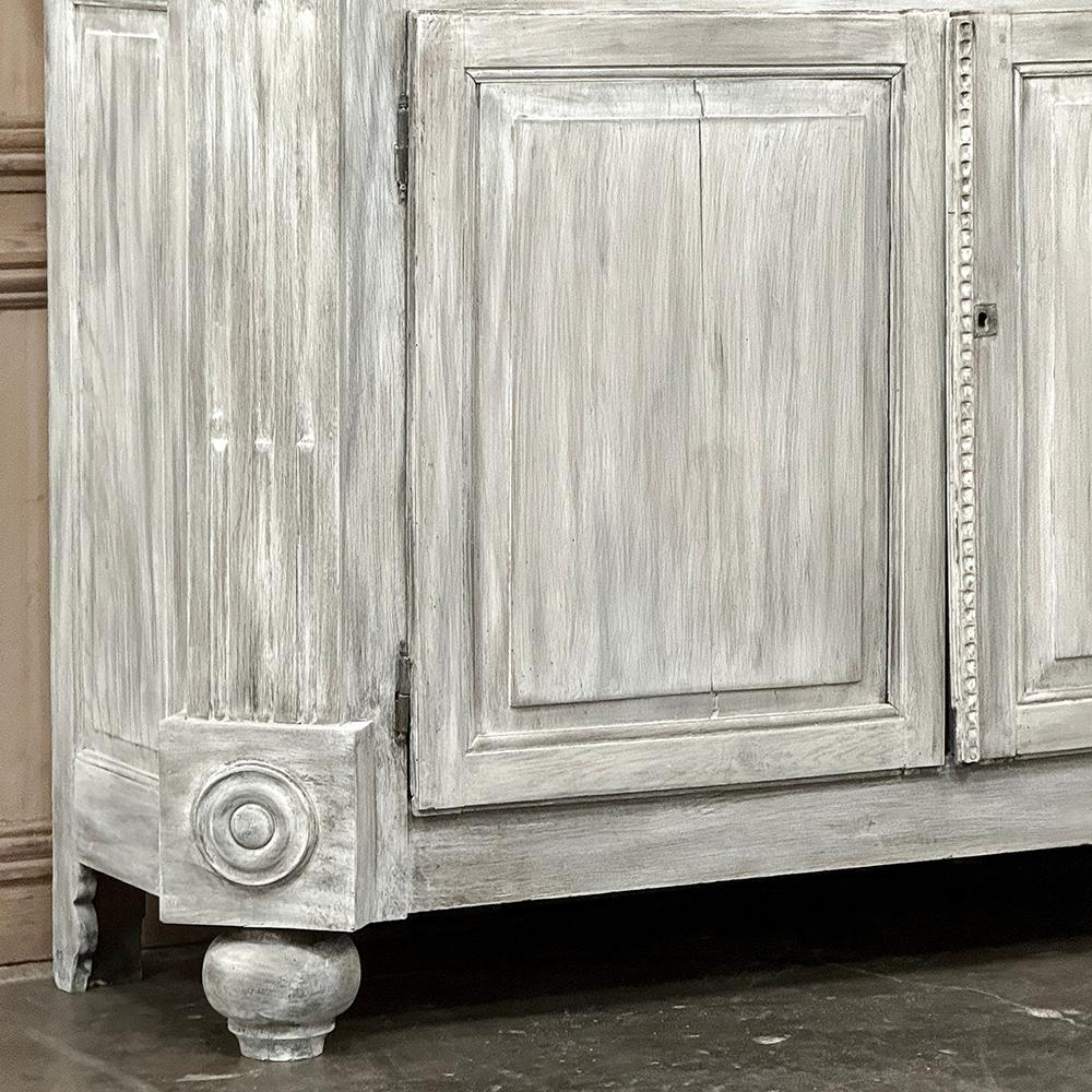 Libreria francese Luigi XIII del XIX secolo in Oak imbiancato in vendita 6