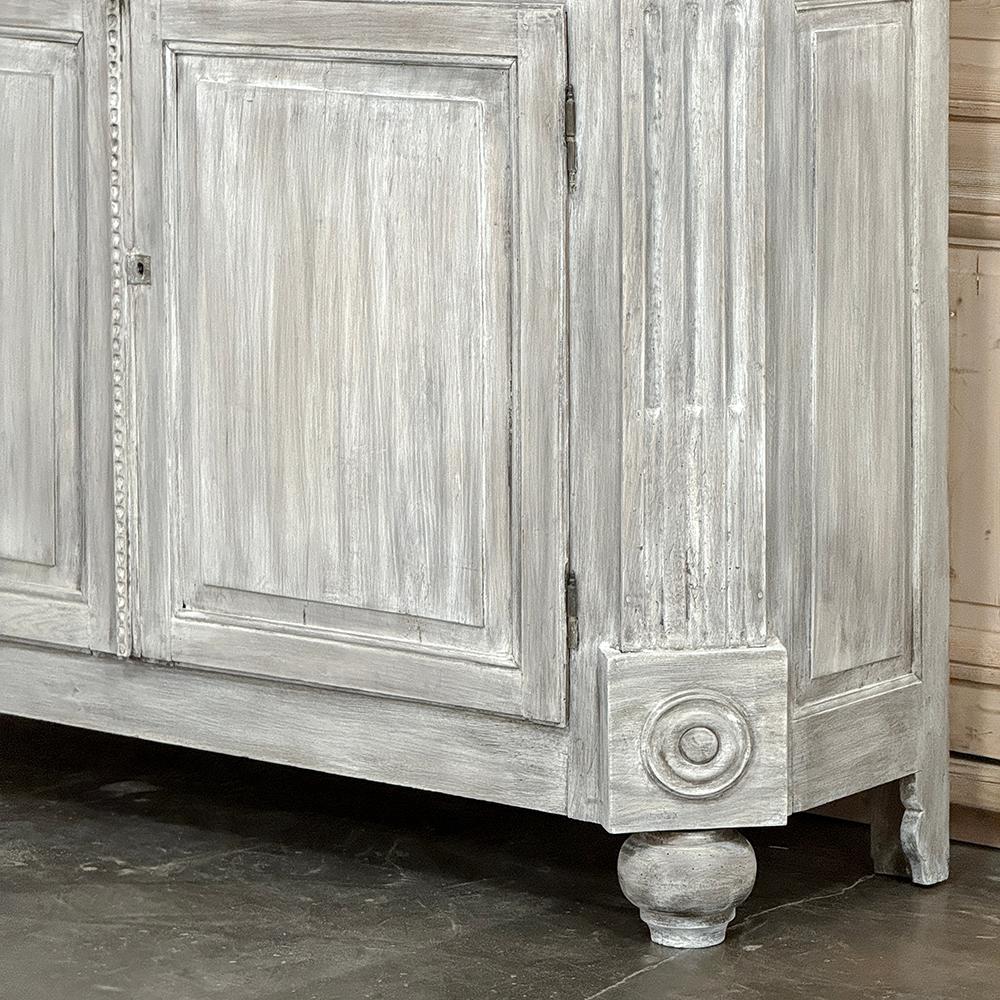 Libreria francese Luigi XIII del XIX secolo in Oak imbiancato in vendita 13