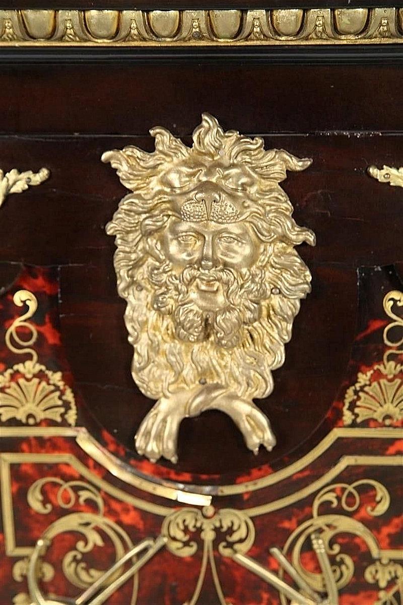 Francese Piedistallo francese del XIX secolo in stile Luigi XIV Boulle in vendita