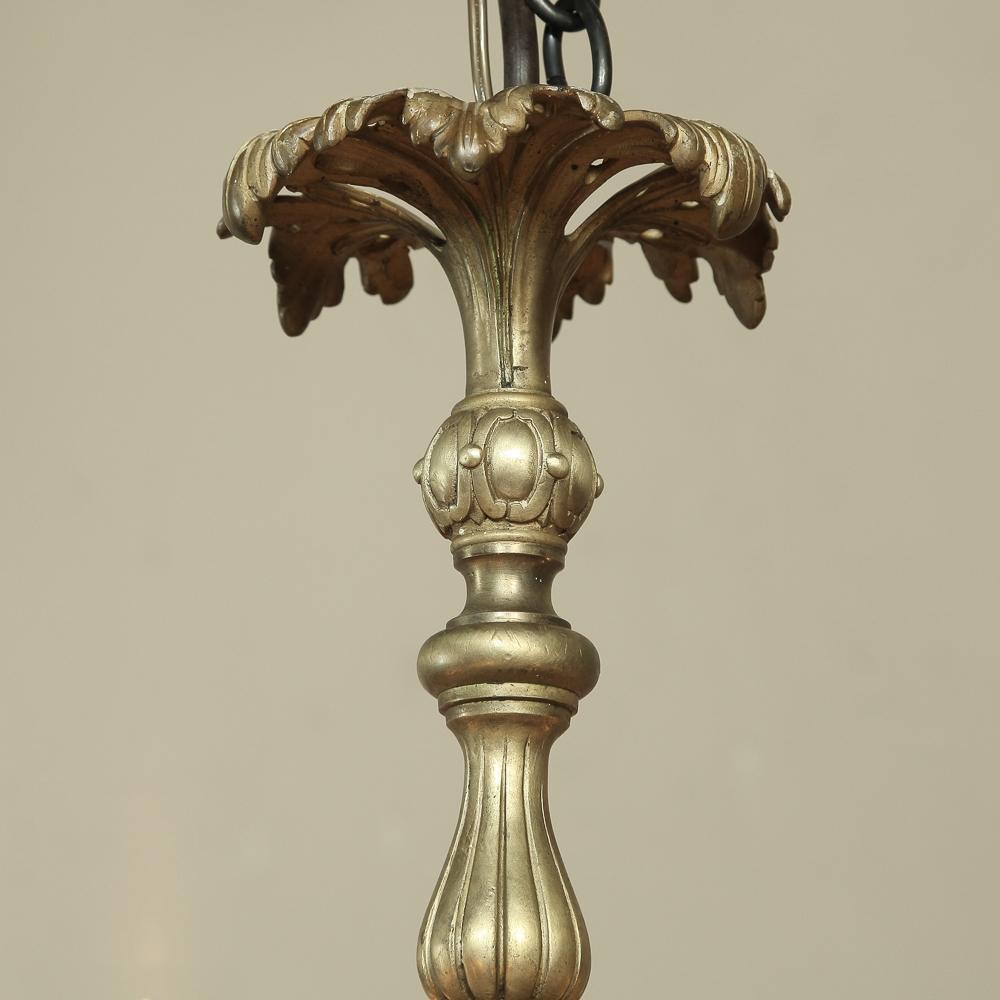 19th Century French Louis XIV Bronze Chandelier with 12 Lights For Sale 1
