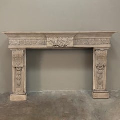 19th Century French Louis XIV Fireplace Surround, Mantel