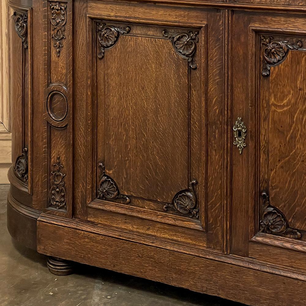 Buffet francese Luigi XIV del XIX secolo con piano in marmo in vendita 9