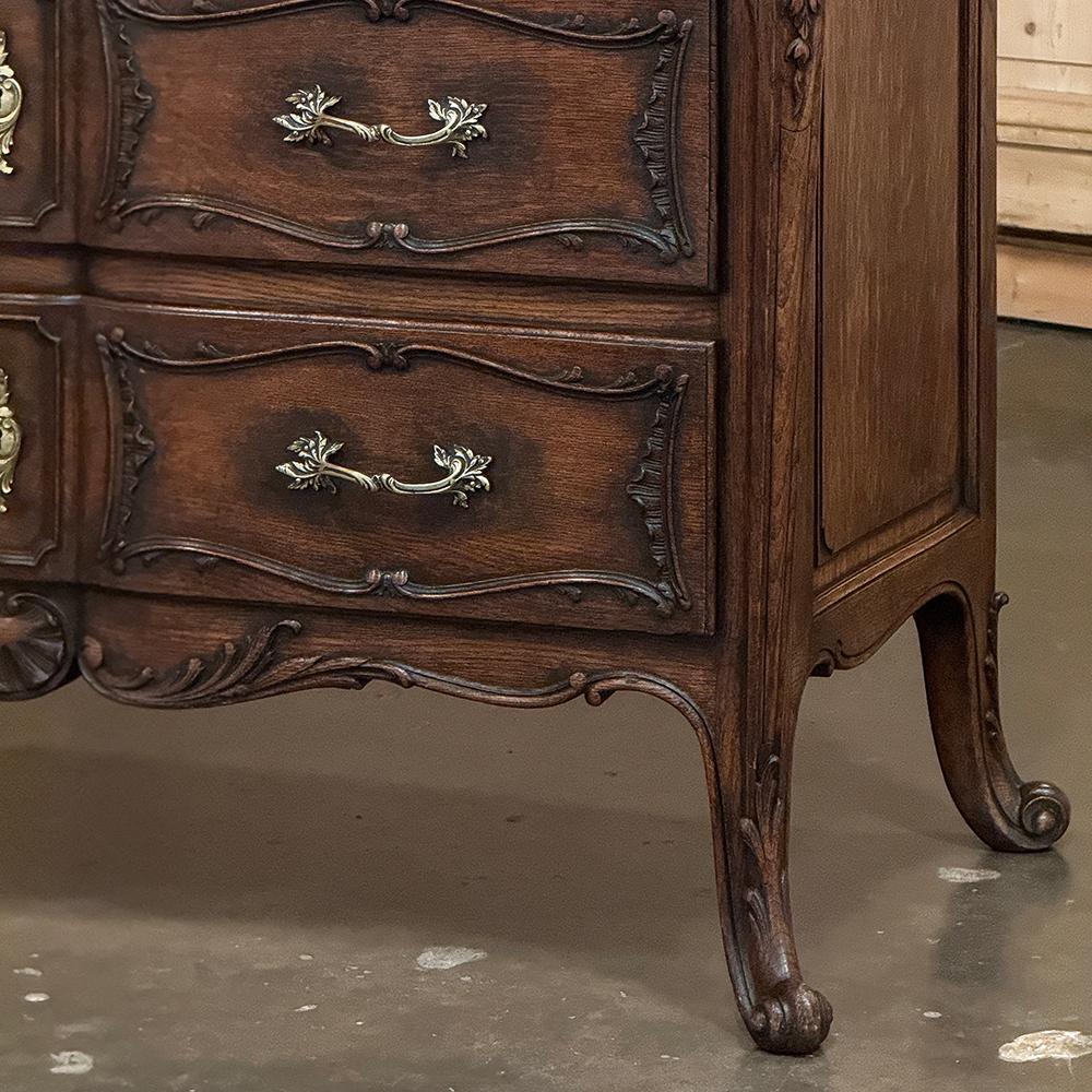 Commode francese Luigi XIV del XIX secolo con piano in marmo ~ Cassettone in vendita 3