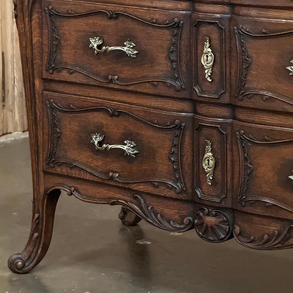 Commode francese Luigi XIV del XIX secolo con piano in marmo ~ Cassettone in vendita 4