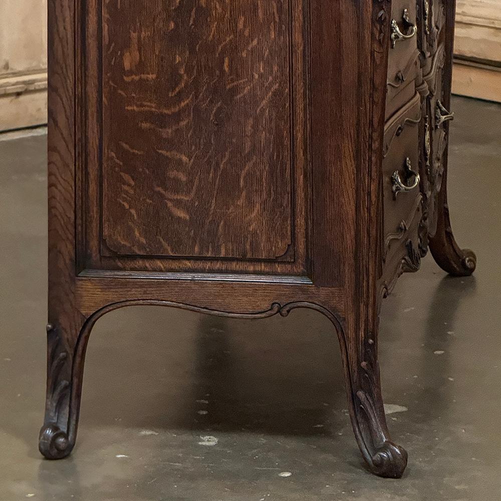 Commode francese Luigi XIV del XIX secolo con piano in marmo ~ Cassettone in vendita 7