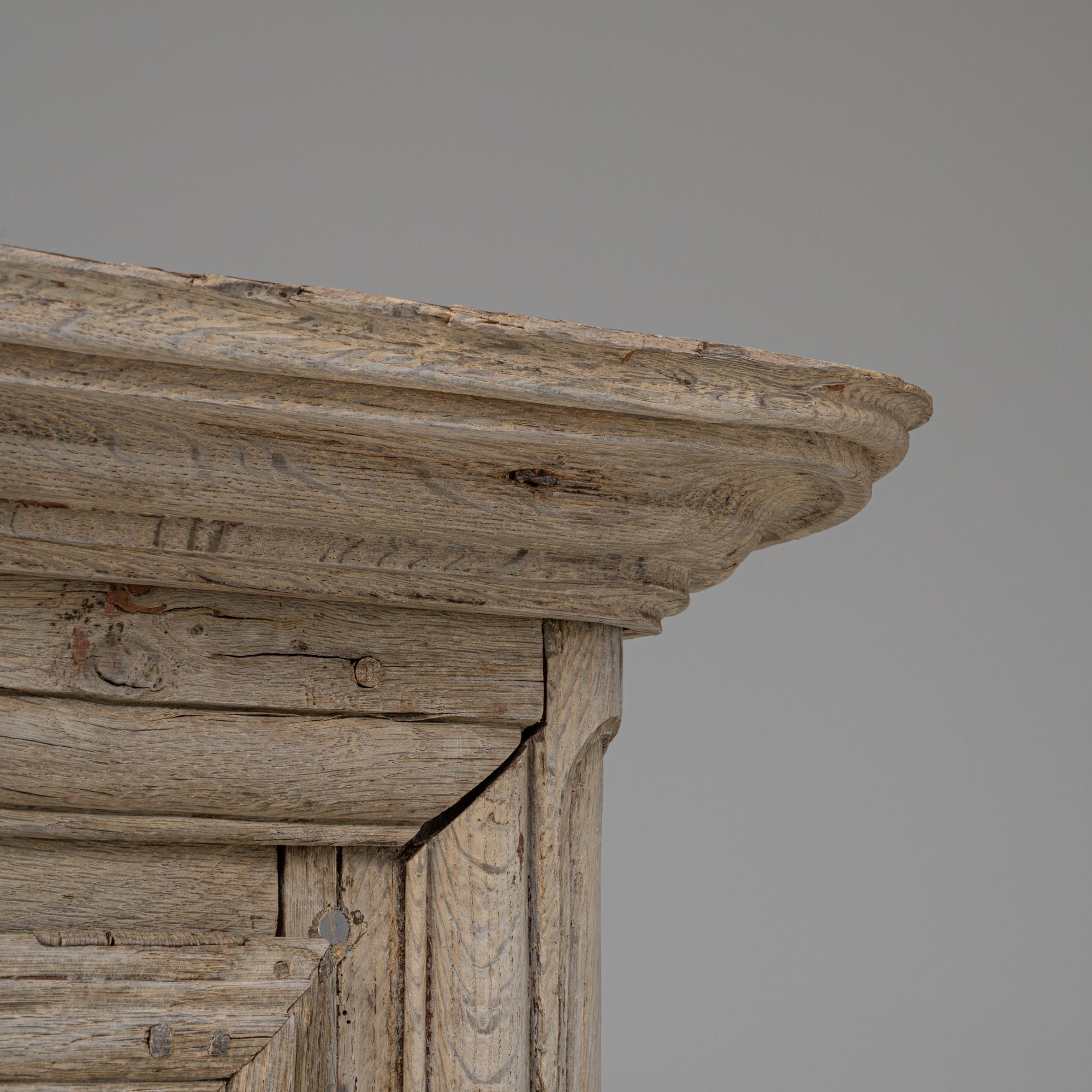 Armadio francese Luigi XIV del XIX secolo in Oak in vendita 10
