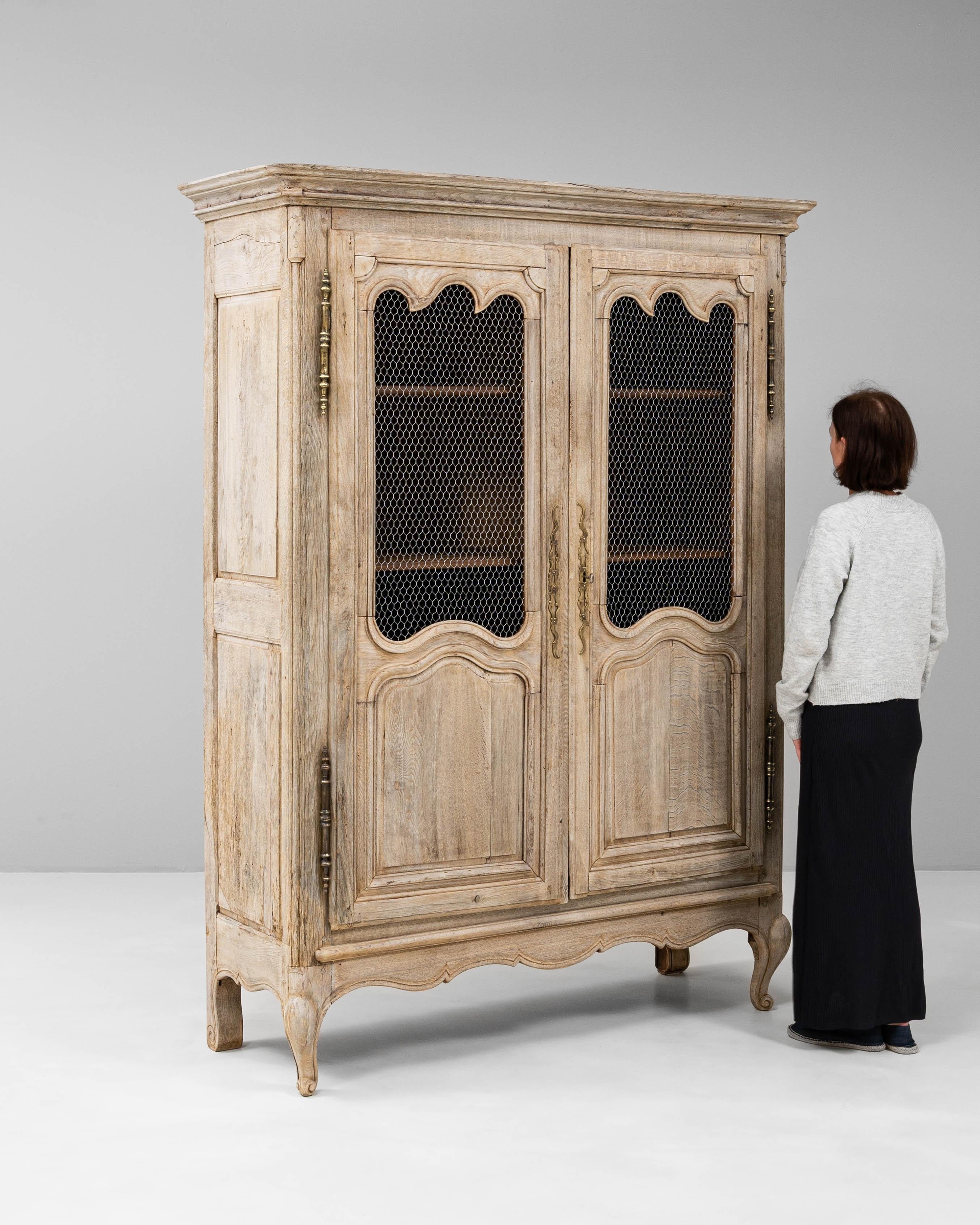 Armadio francese Luigi XIV del XIX secolo in Oak in vendita 2