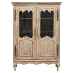 19th Century French Louis XIV Oak Cabinet