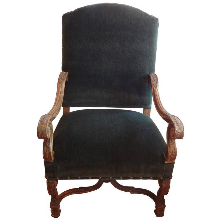 19th Century French Louis XIV Style Chair 3