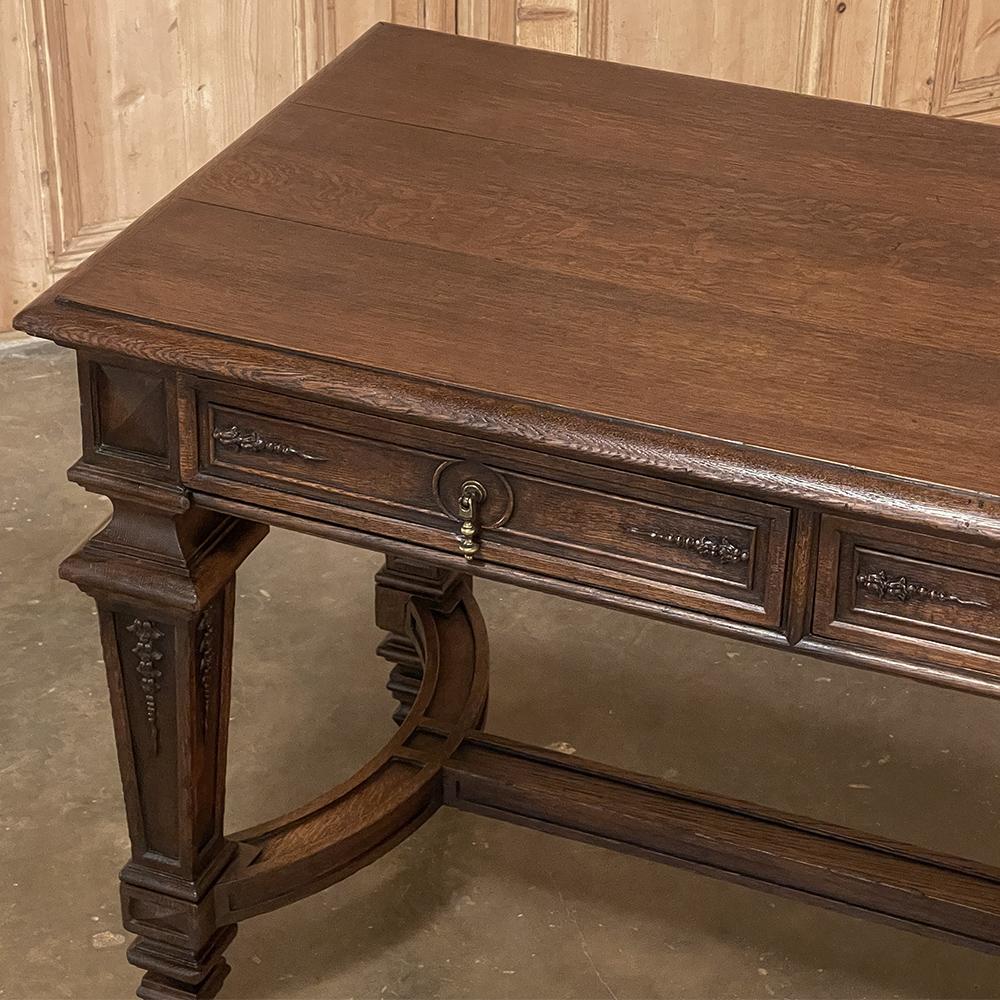19th Century French Louis XIV Writing Table, Desk For Sale 11