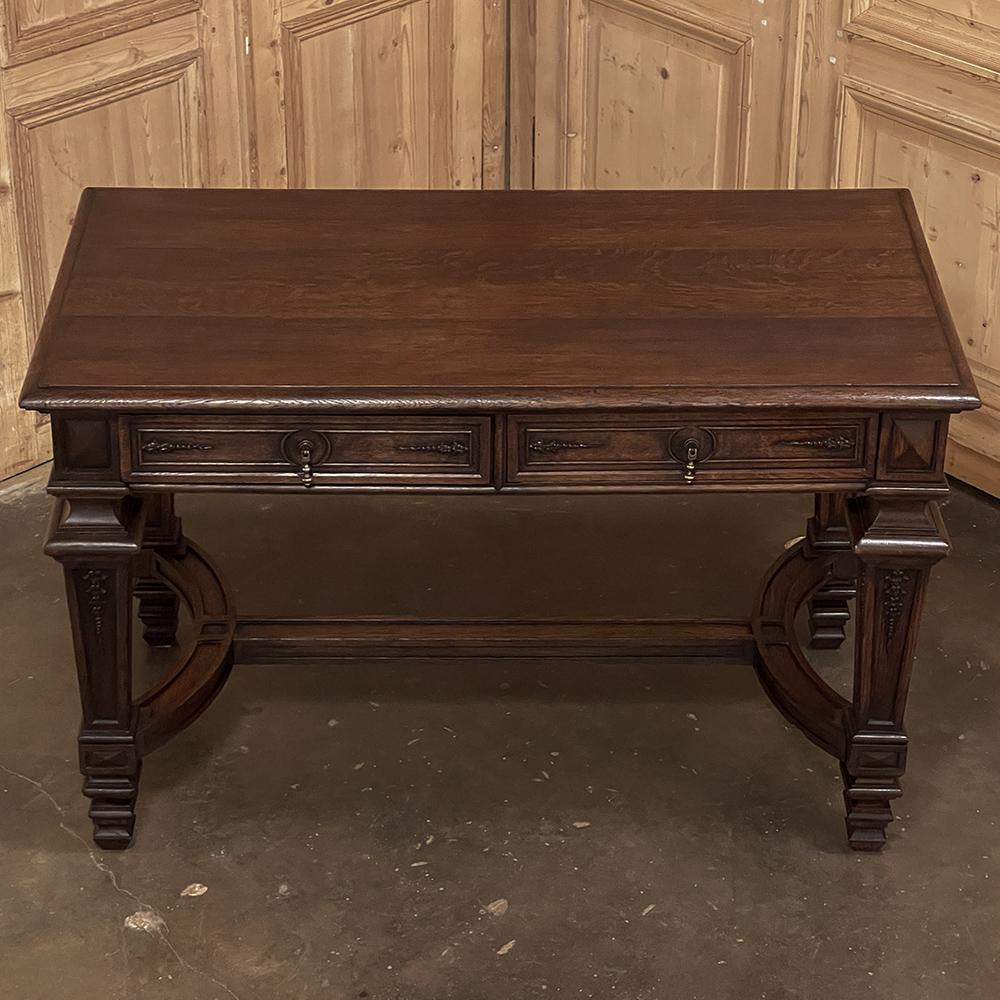 Late 19th Century 19th Century French Louis XIV Writing Table, Desk For Sale