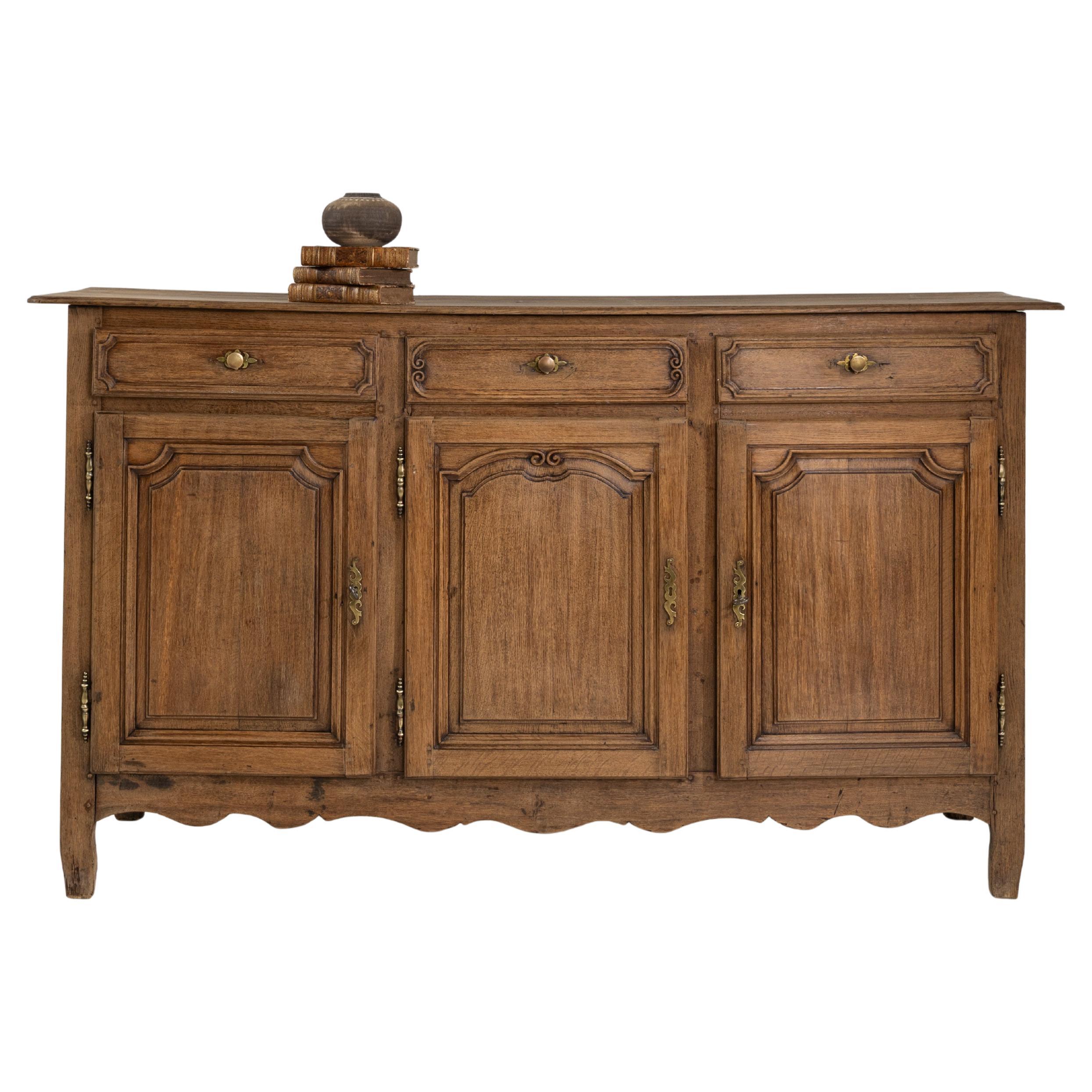 19th Century French Louis XV Buffet For Sale