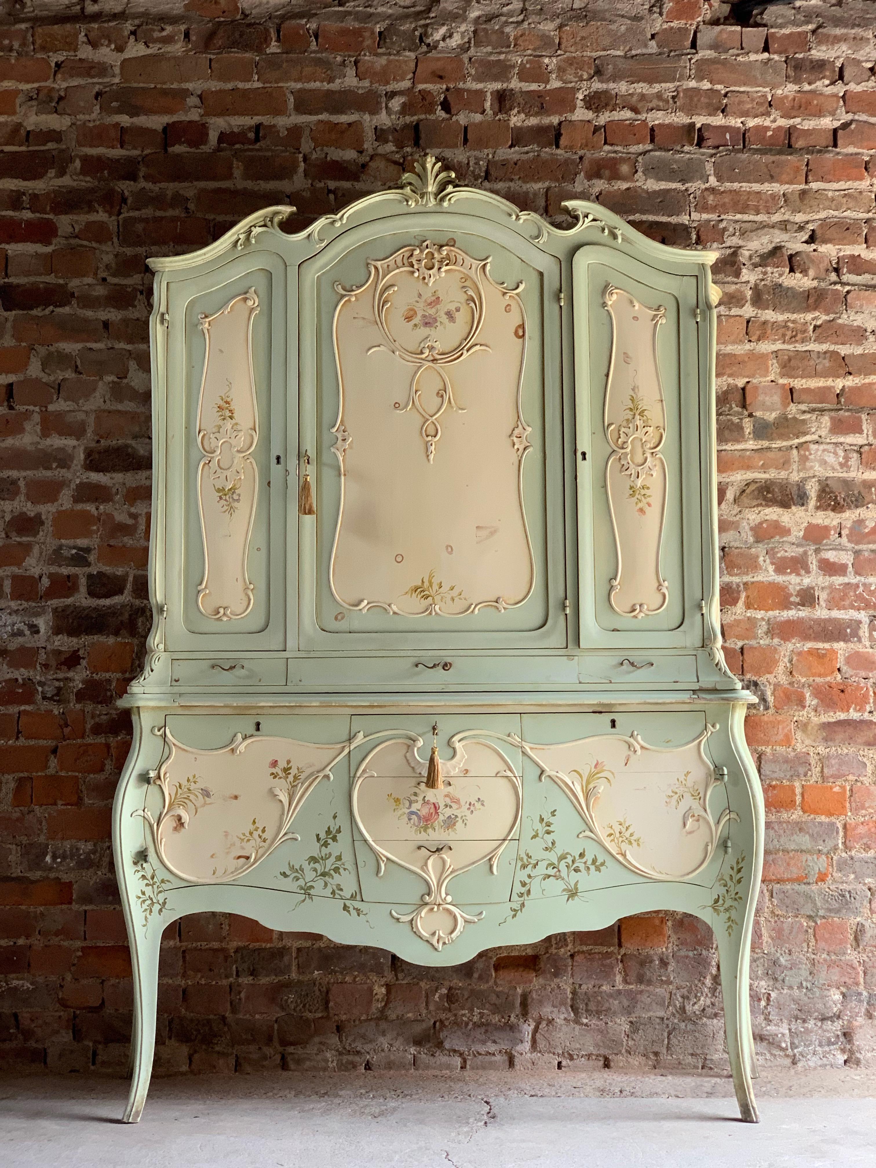 19th Century French Louis XV Cabinet Commode, France, circa 1890 5