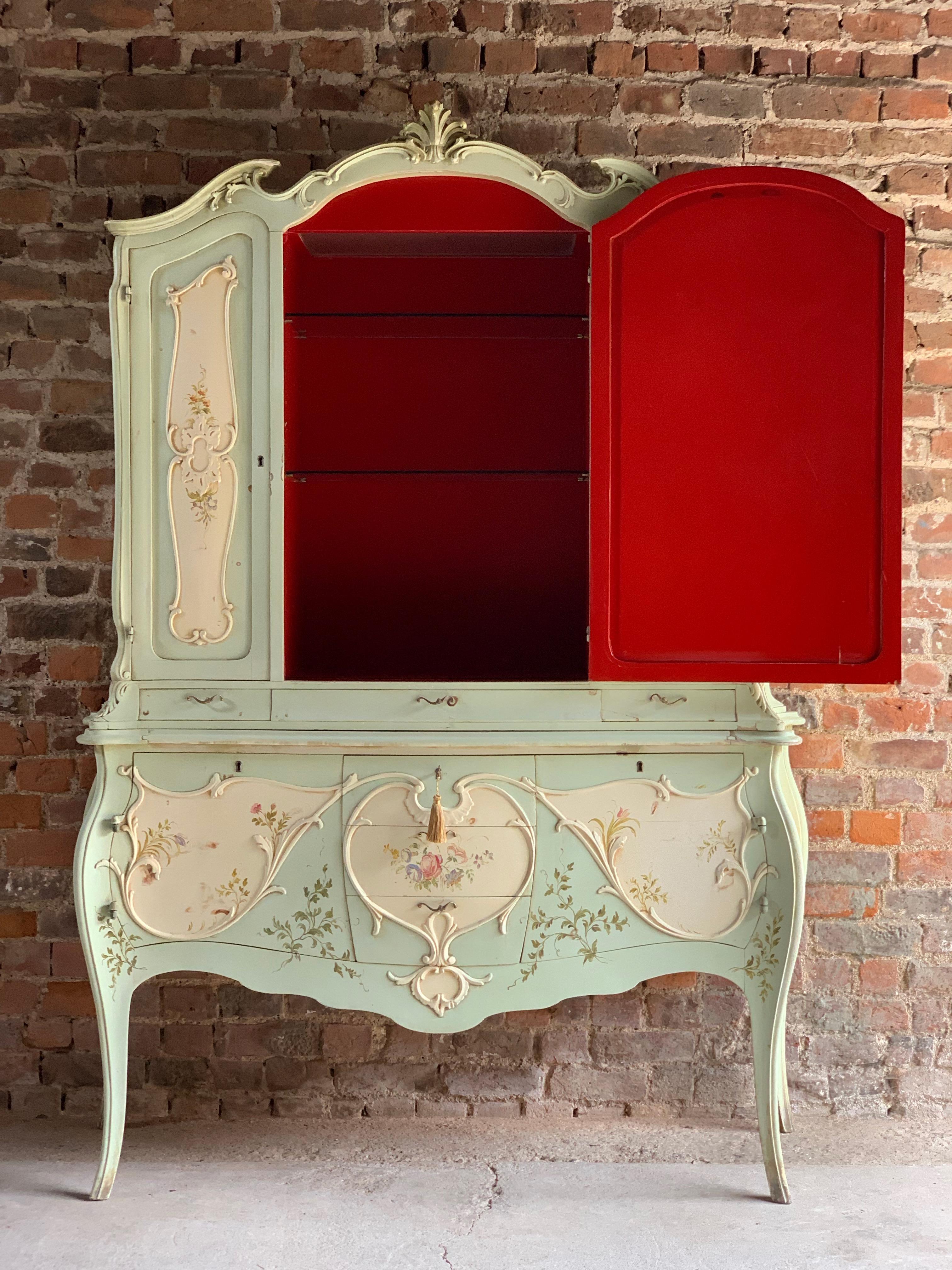 19th Century French Louis XV Cabinet Commode, France, circa 1890 1