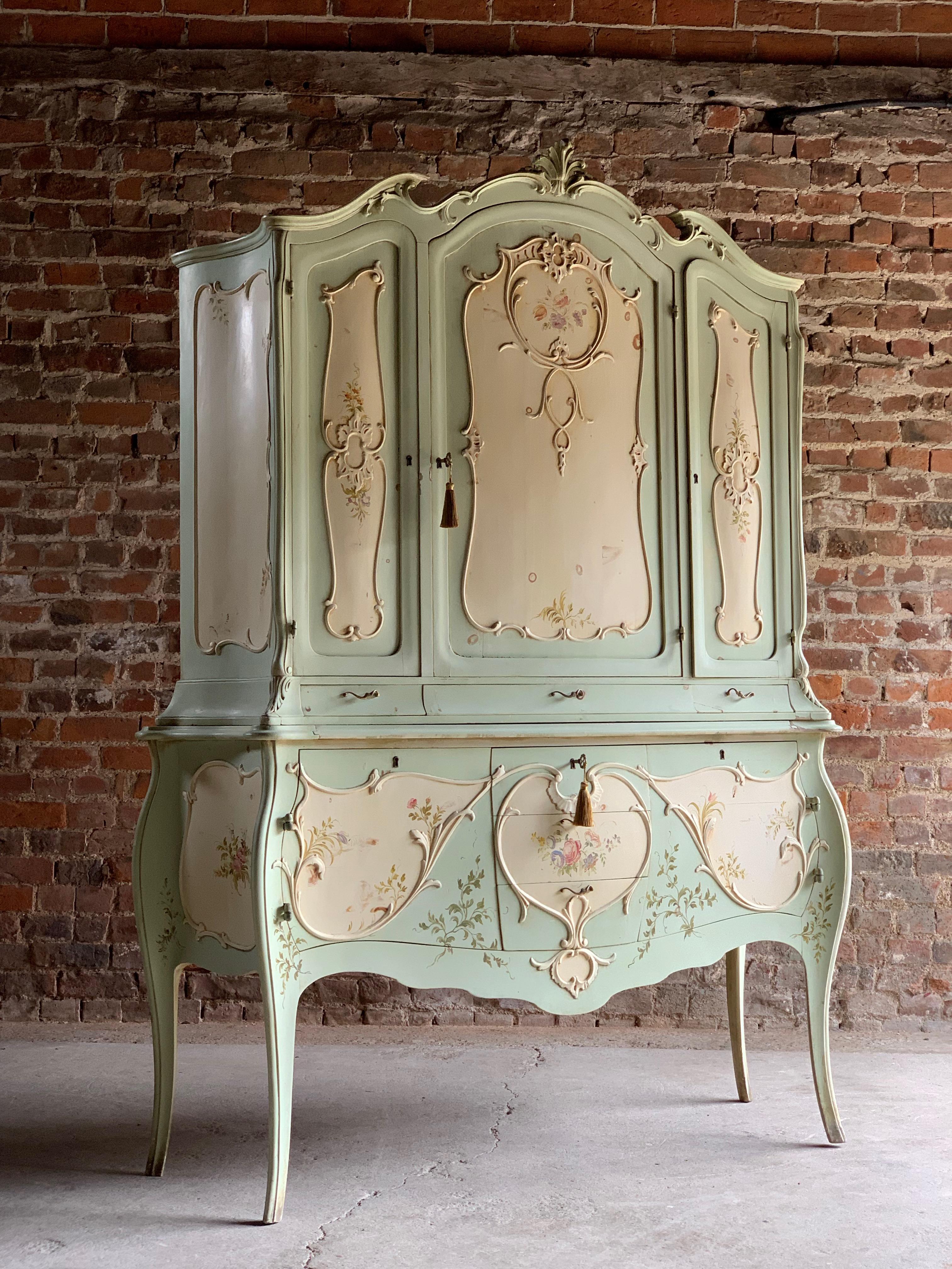 19th Century French Louis XV Cabinet Commode, France, circa 1890 3