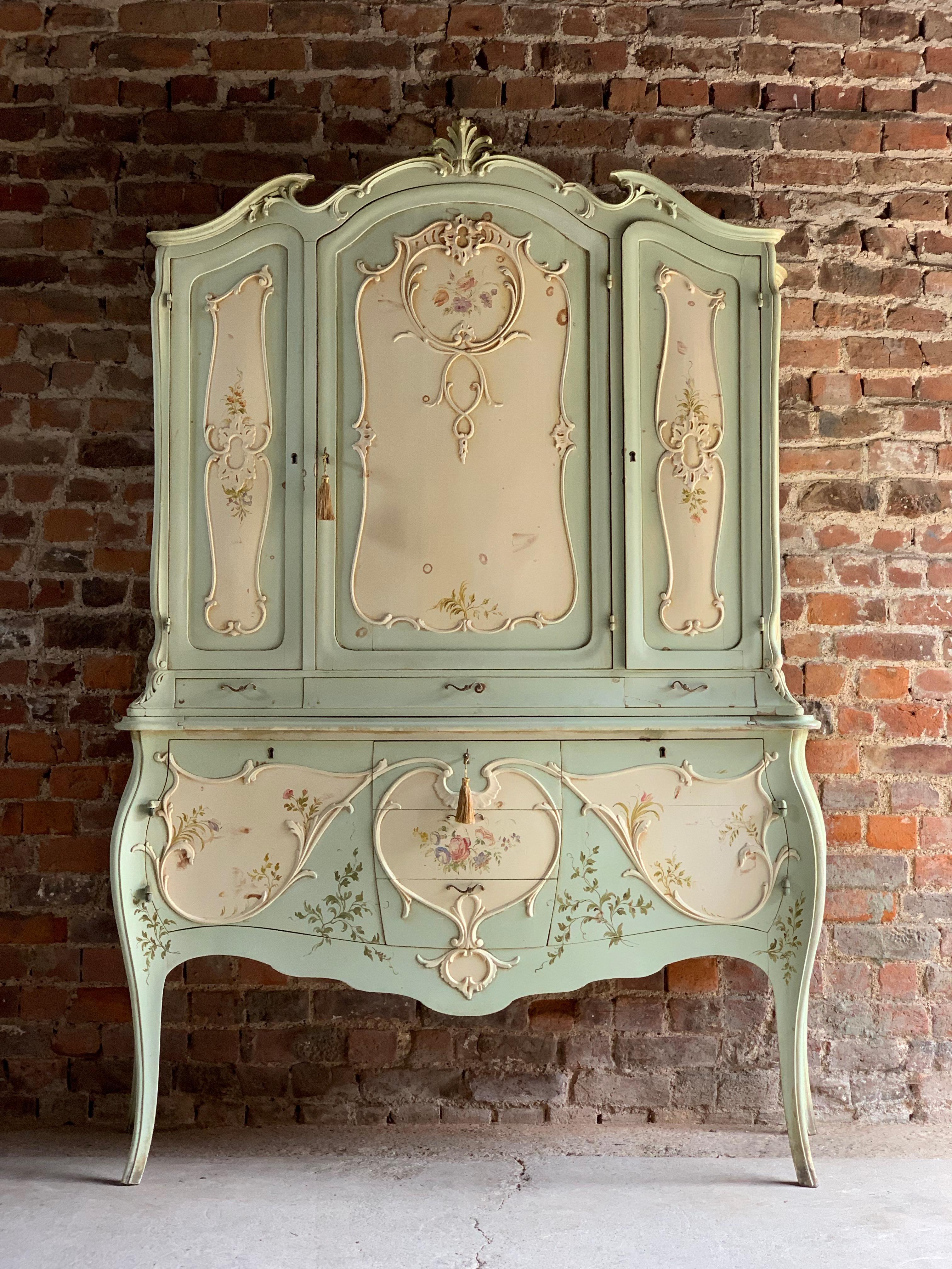 19th Century French Louis XV Cabinet Commode, France, circa 1890 3
