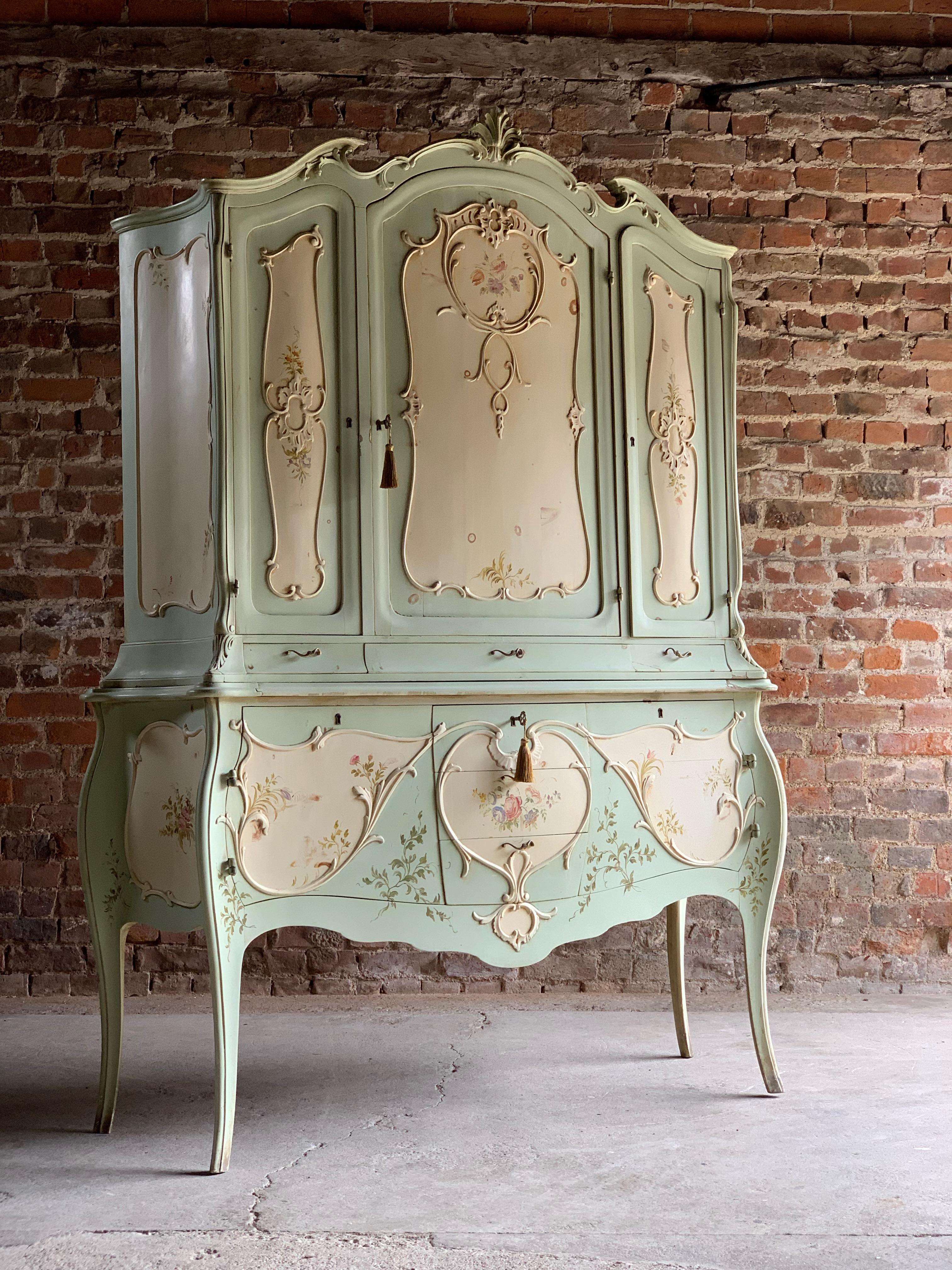19th Century French Louis XV Cabinet Commode, France, circa 1890 4