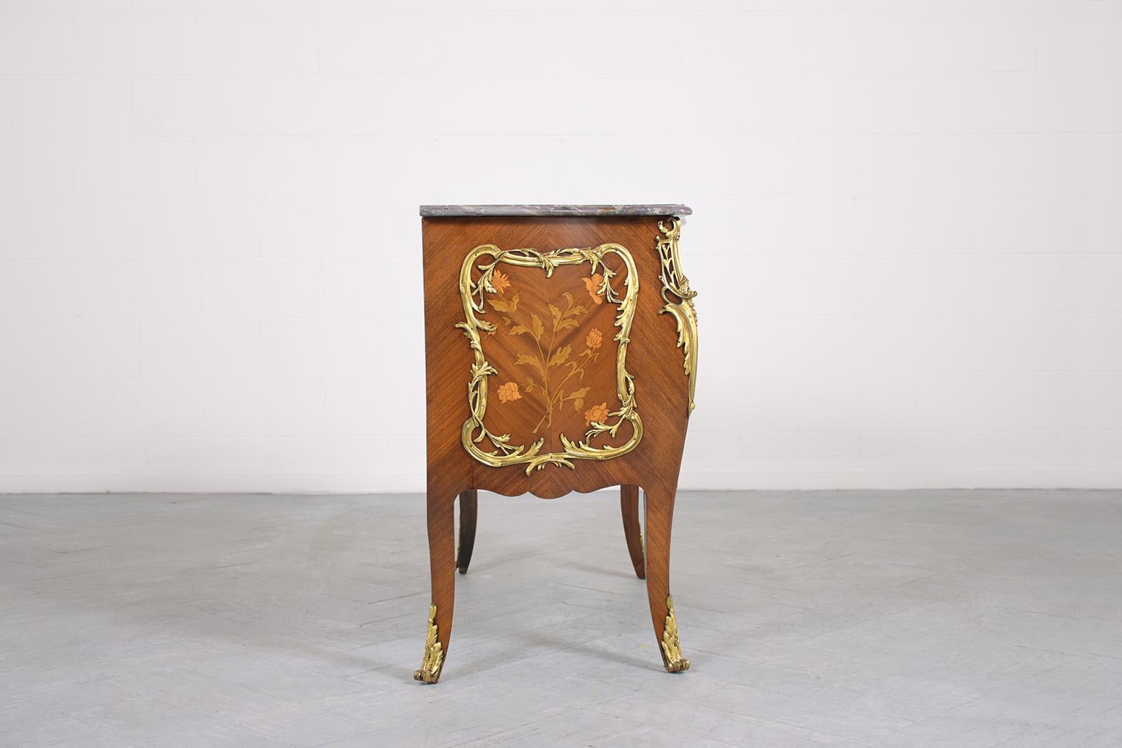 Bronze 19th Century French Louis XV Commode