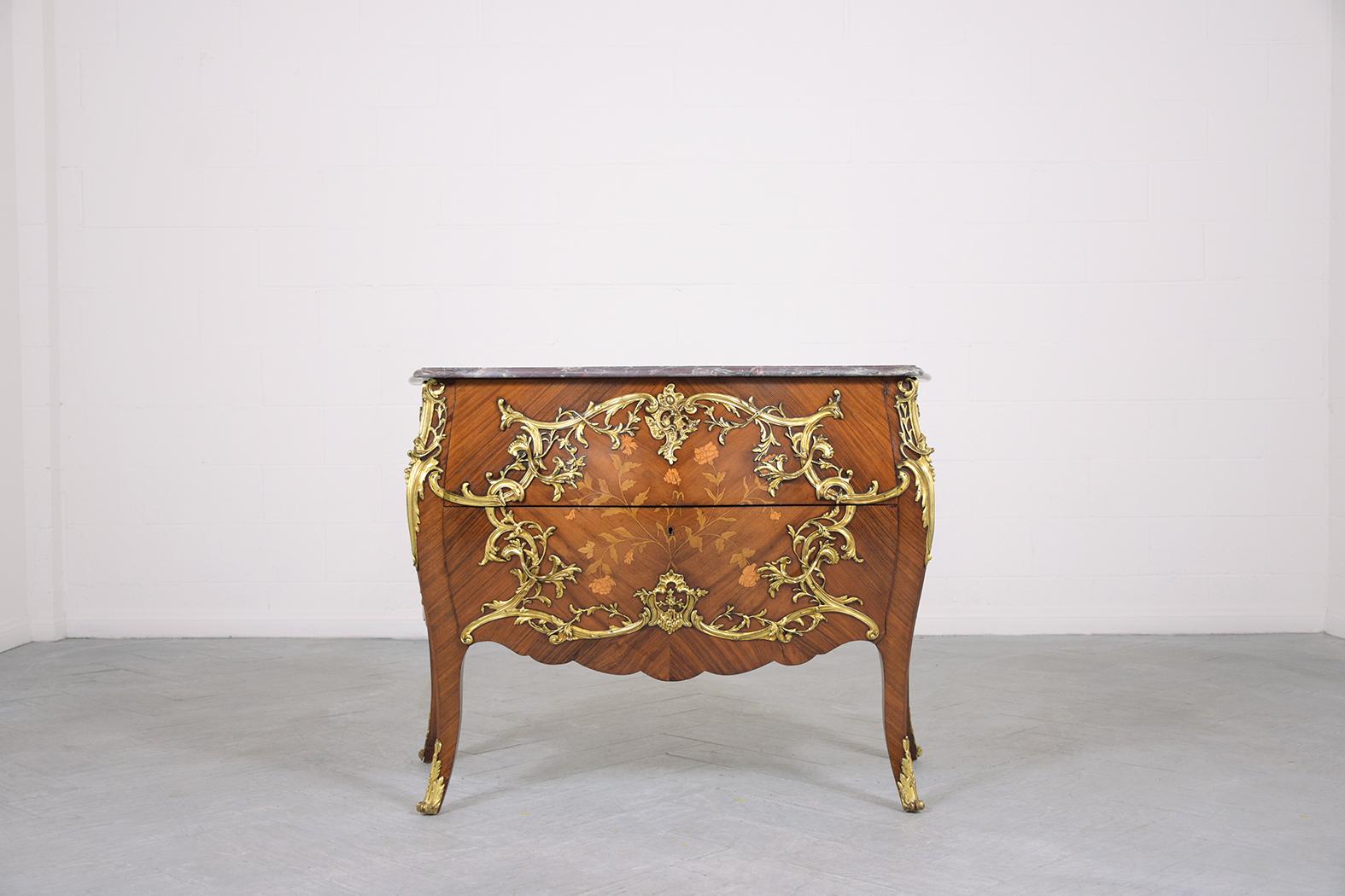 19th Century French Louis XV Commode In Good Condition In Los Angeles, CA