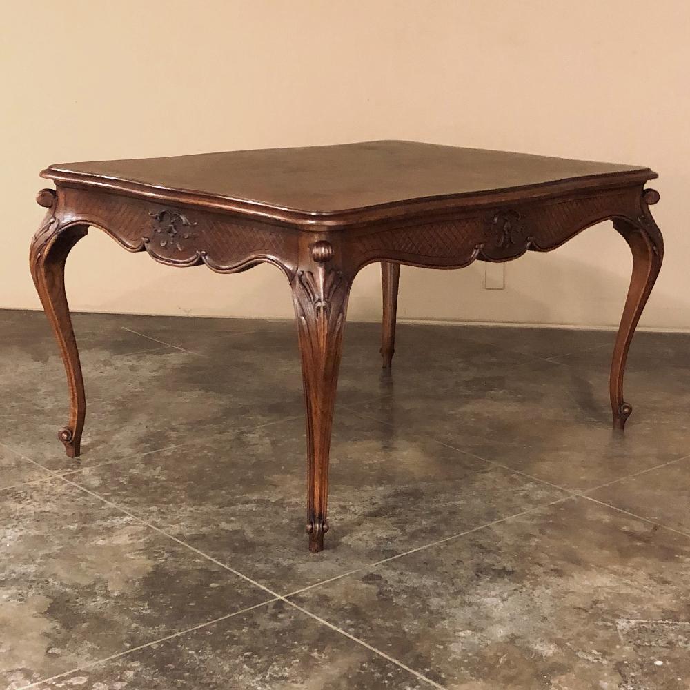 19th Century French Louis XV Desk, Dining Table For Sale 1