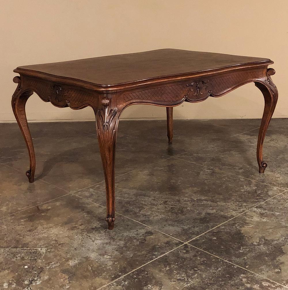 19th Century French Louis XV Desk, Dining Table For Sale 2