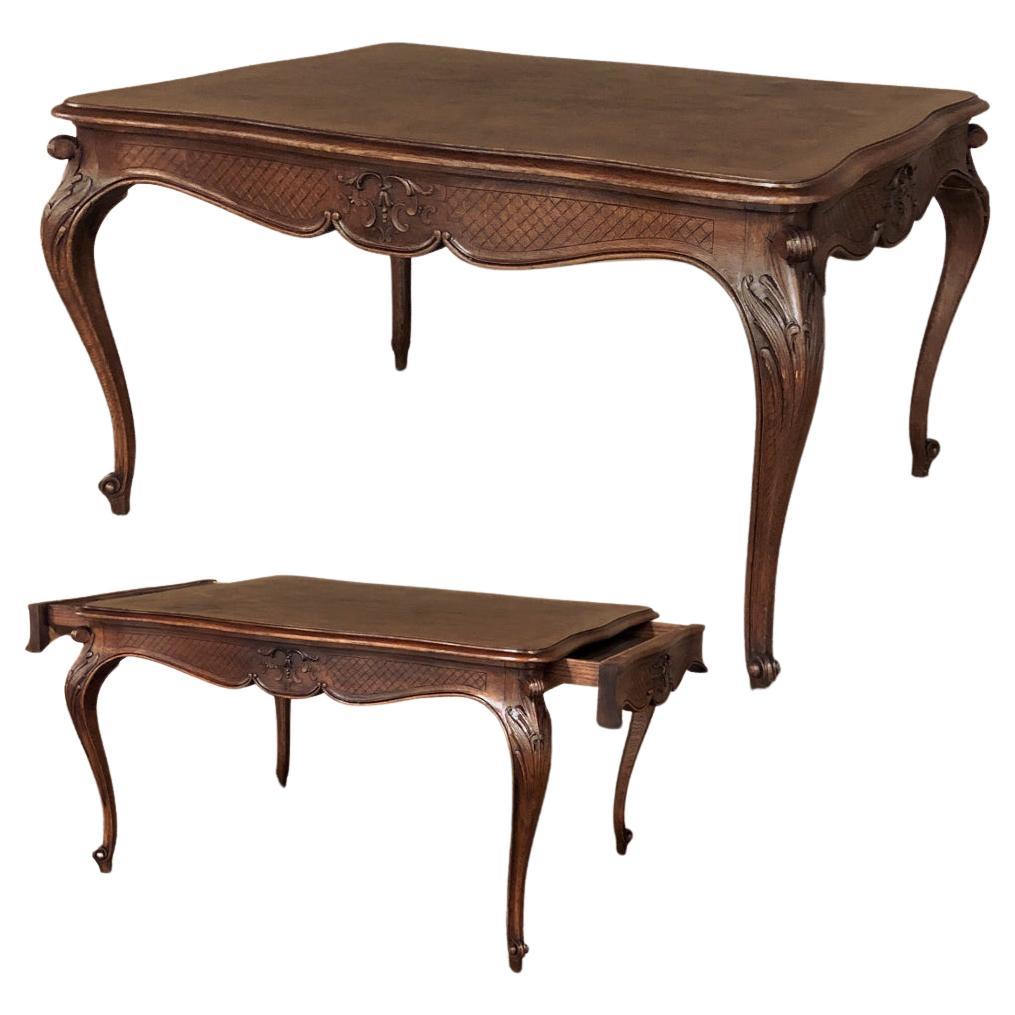 19th Century French Louis XV Desk, Dining Table