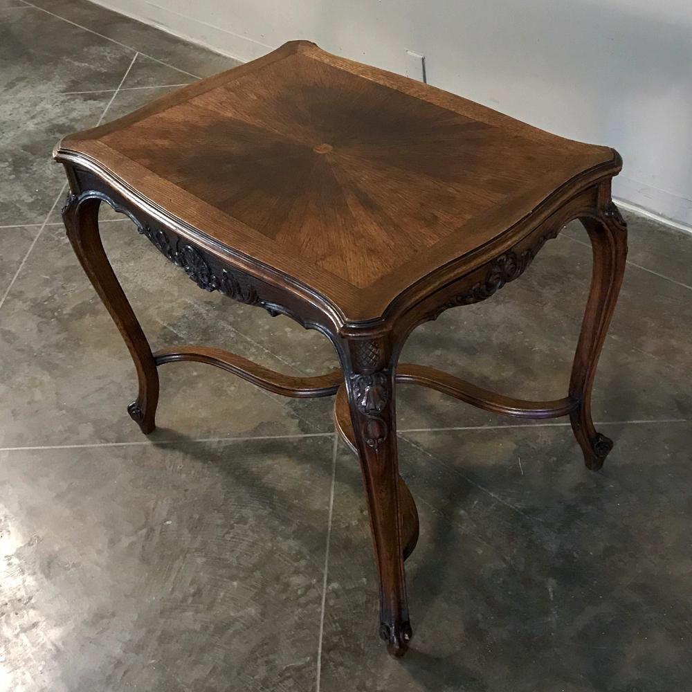 19th Century French Louis XV End Table In Good Condition In Dallas, TX