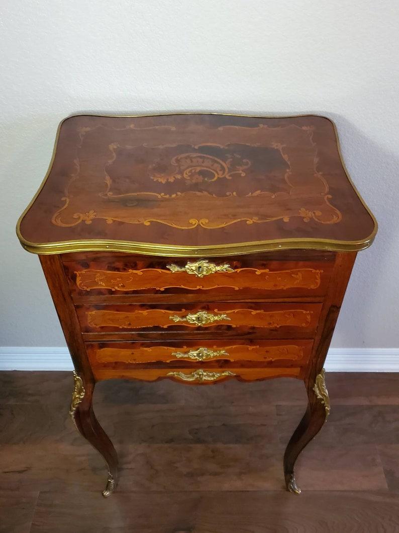 19th Century French Louis XV Exotic Wood Chiffonier  In Good Condition In Forney, TX