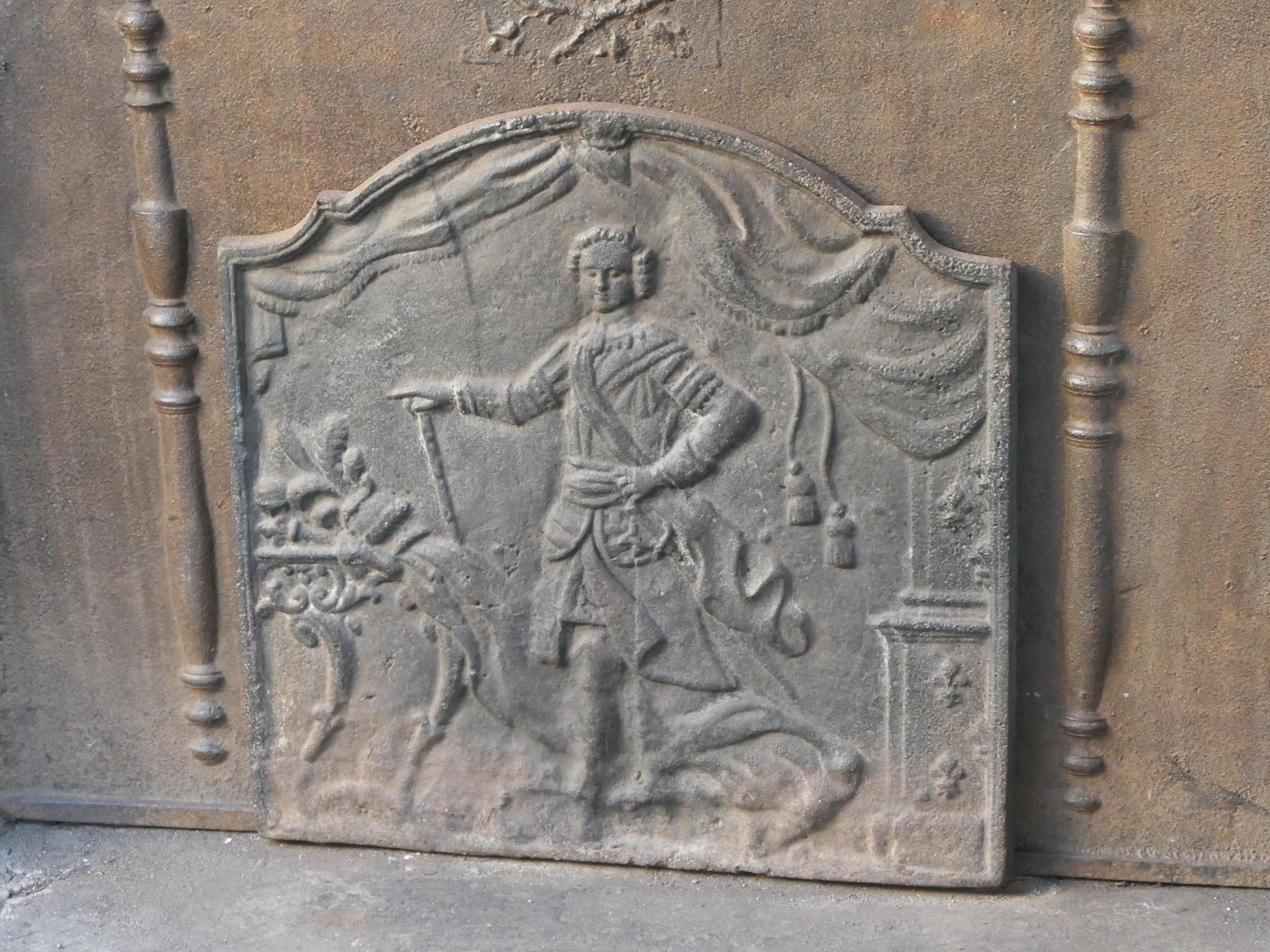 Französische 'Louis XV' Kaminlehne aus dem 19. im Zustand „Gut“ im Angebot in Soest, NL