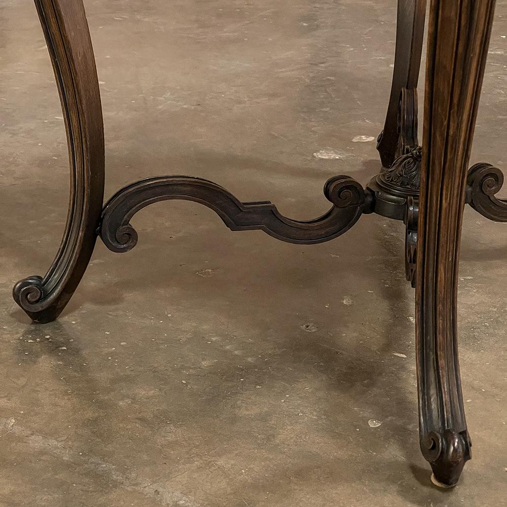 19th Century French Louis XV Fruitwood End Table For Sale 12