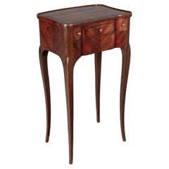 19th Century French Louis XV Marquetry Side Table