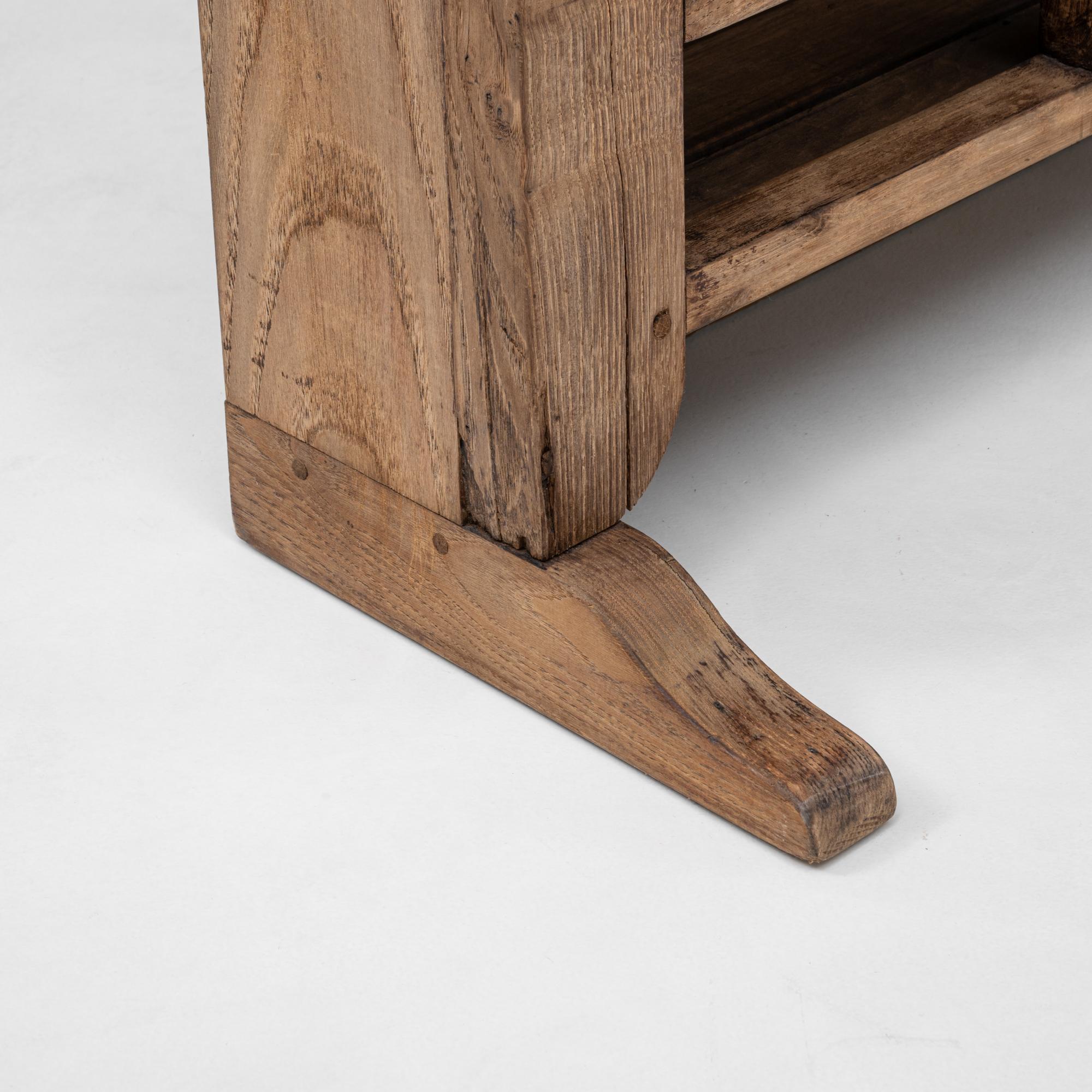 Portapiatti francese Luigi XV del XIX secolo in Oak in vendita 4