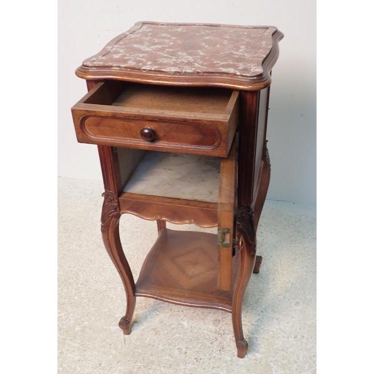Hand-Carved 19th Century French Louis XV Side Table