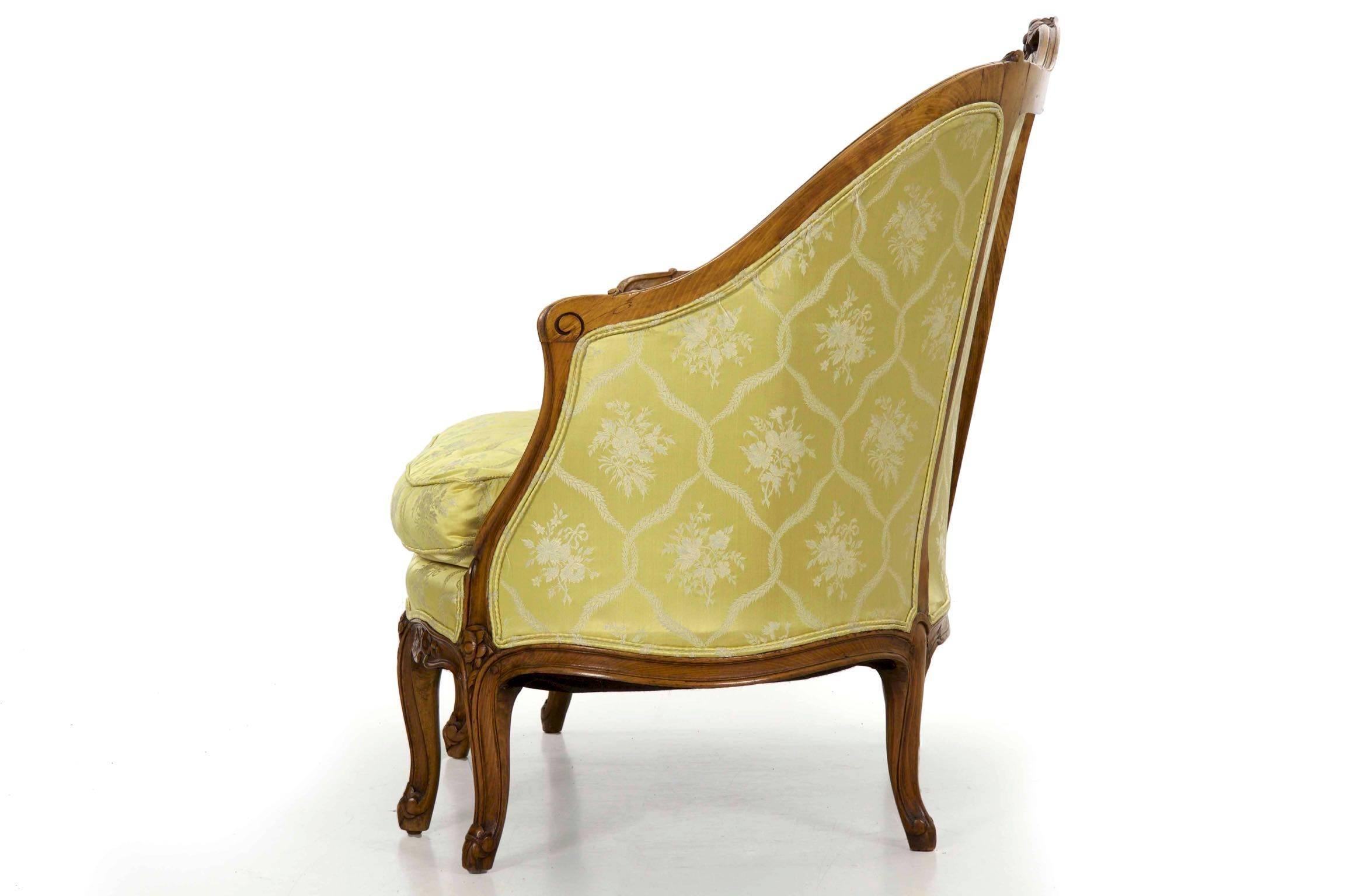 19th Century French Louis XV Style Antique Canapé Sofa Settee 5