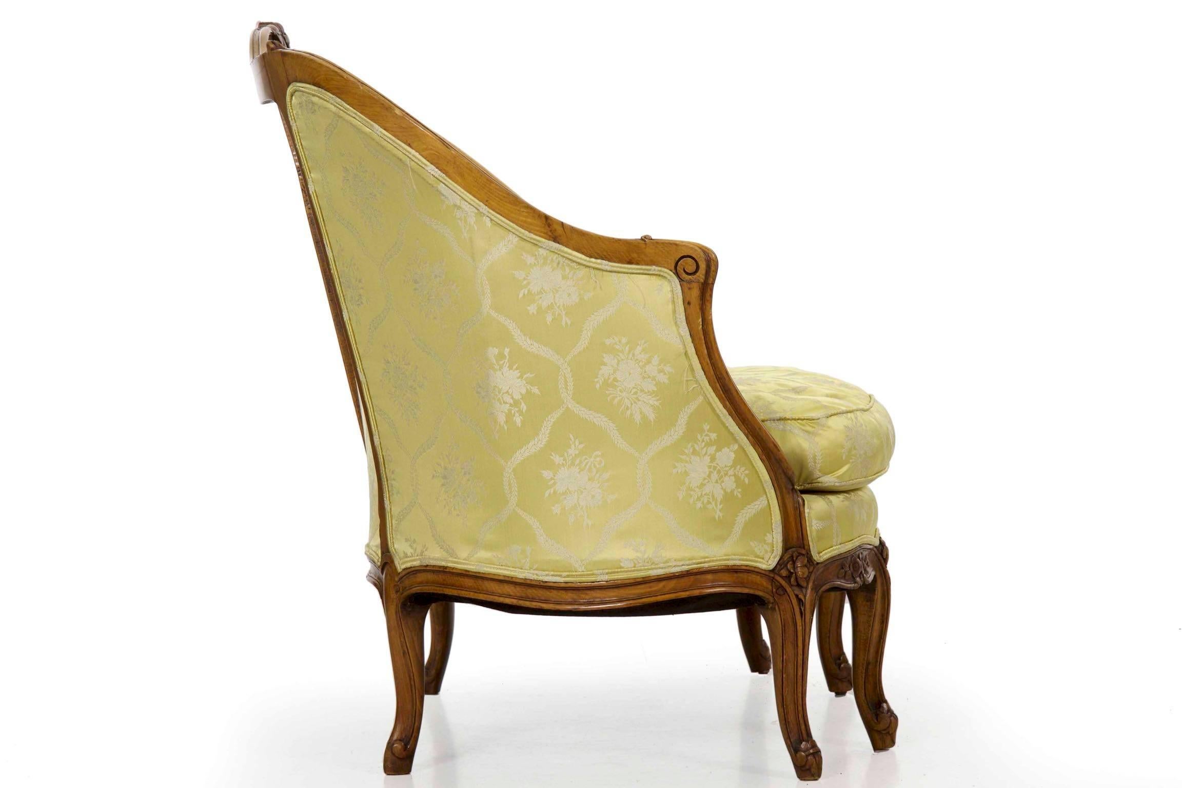 19th Century French Louis XV Style Antique Canapé Sofa Settee 9