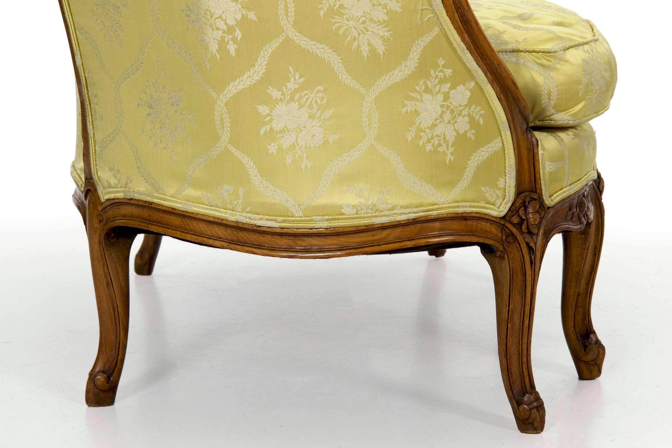 19th Century French Louis XV Style Antique Canapé Sofa Settee 11