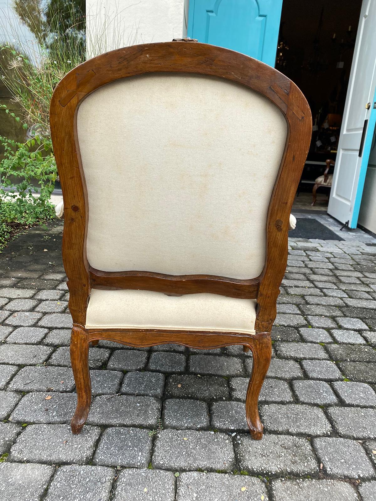 19th Century French Louis XV Style Armchair from the Baker Furniture Archive 9