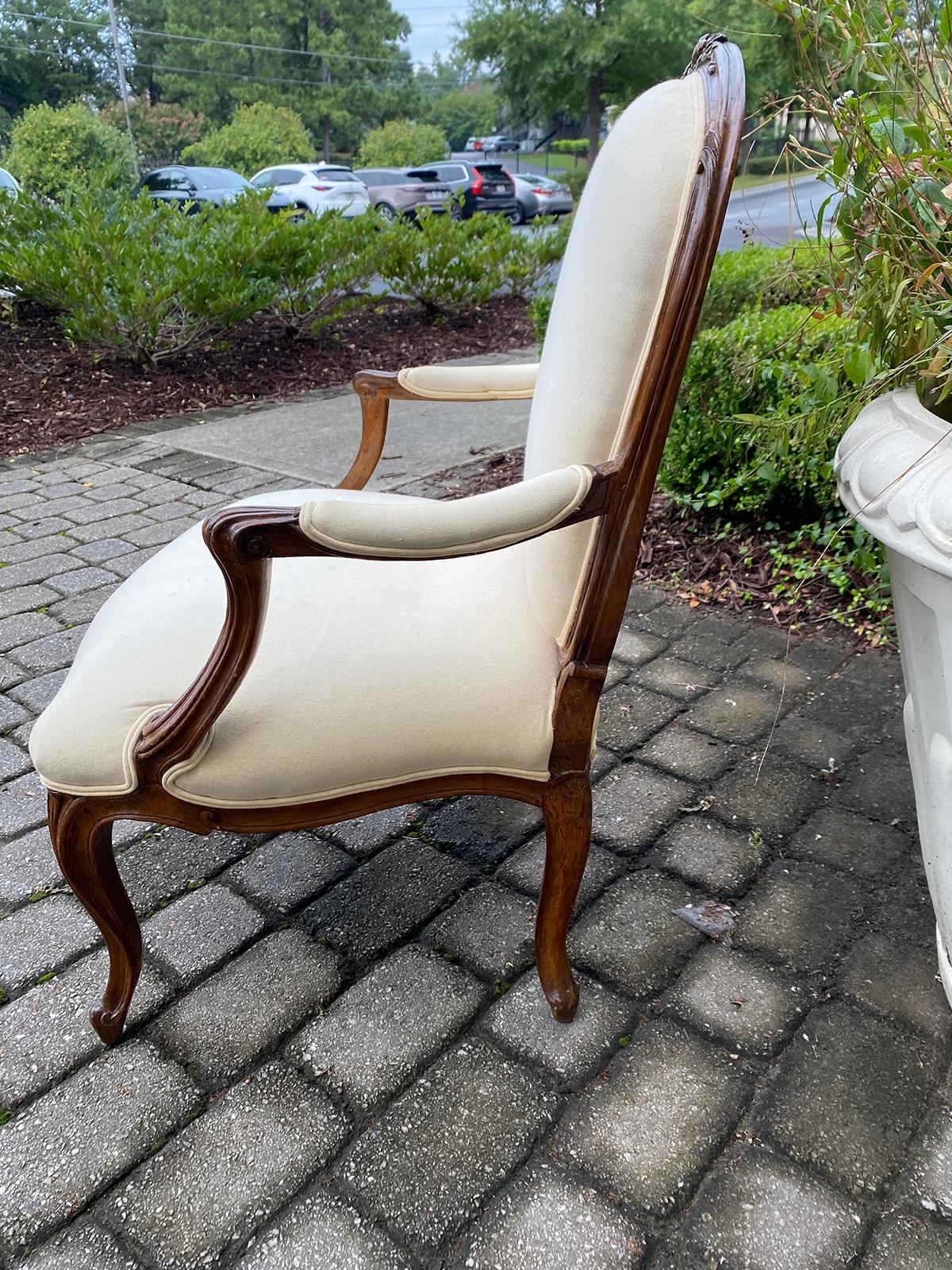 19th Century French Louis XV Style Armchair from the Baker Furniture Archive 1