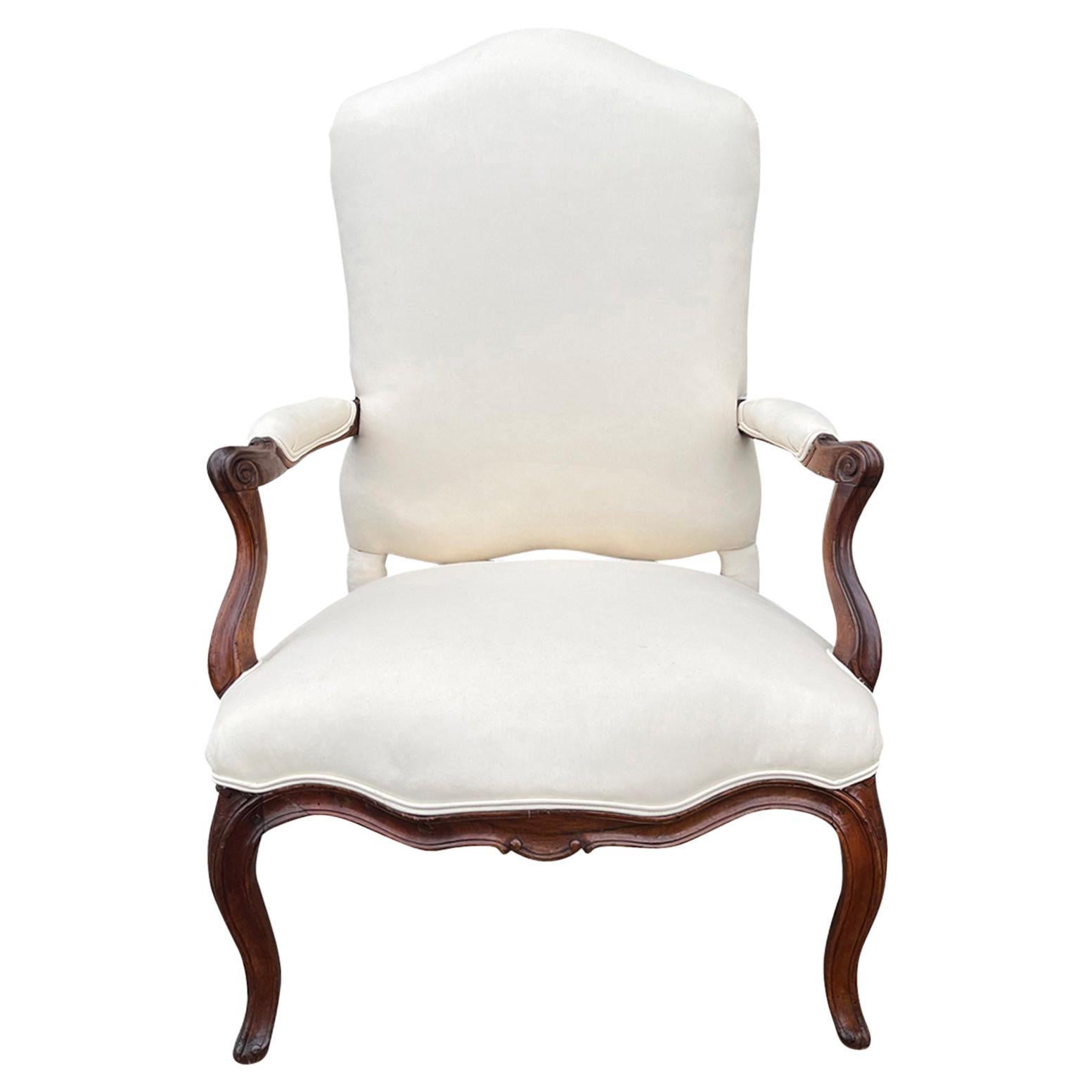 20th Century  French Louis XV Style Armchair  For Sale