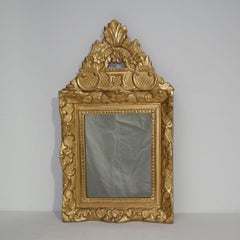 19th Century French Louis XV Style Baroque Giltwood Mirror