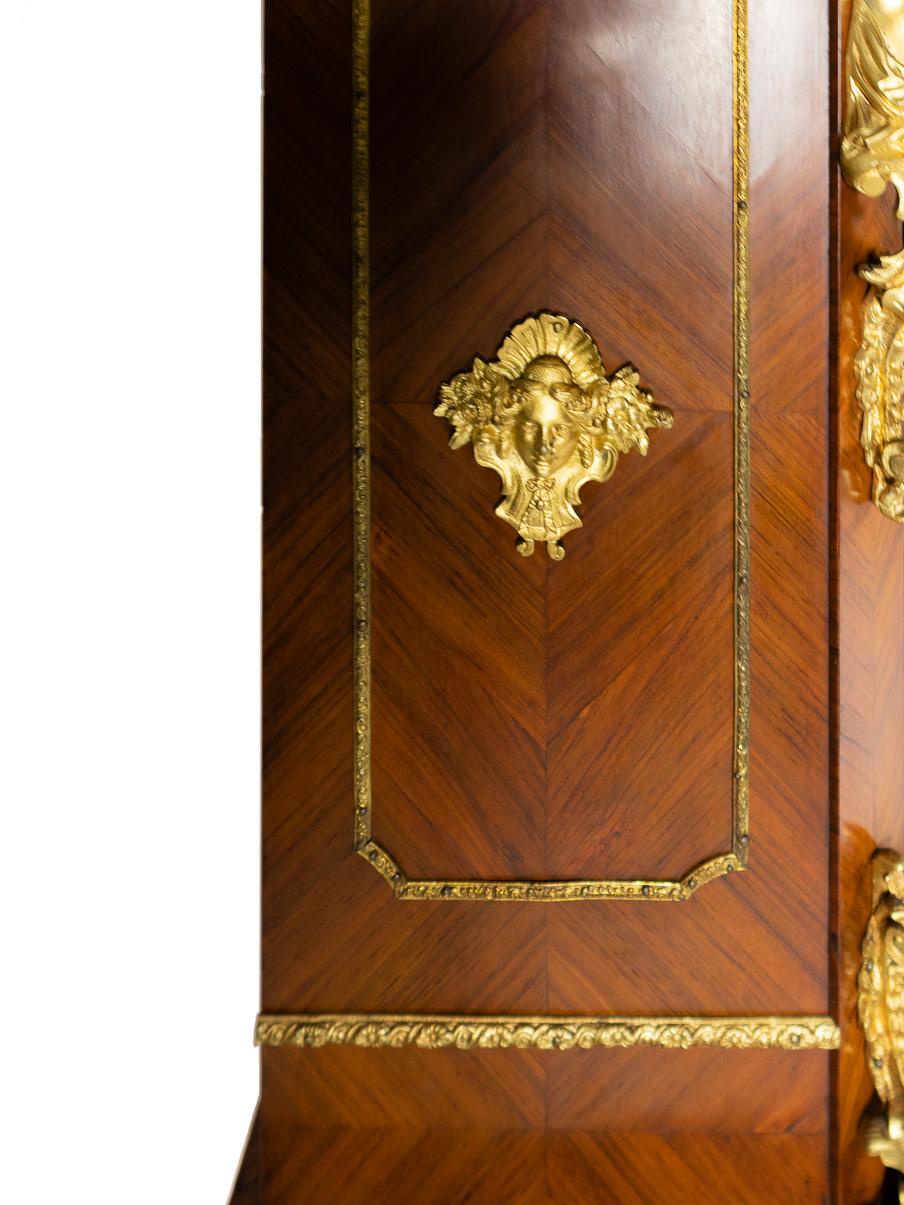 19th Century French Louis XV Style Bonheur du Jour For Sale 5