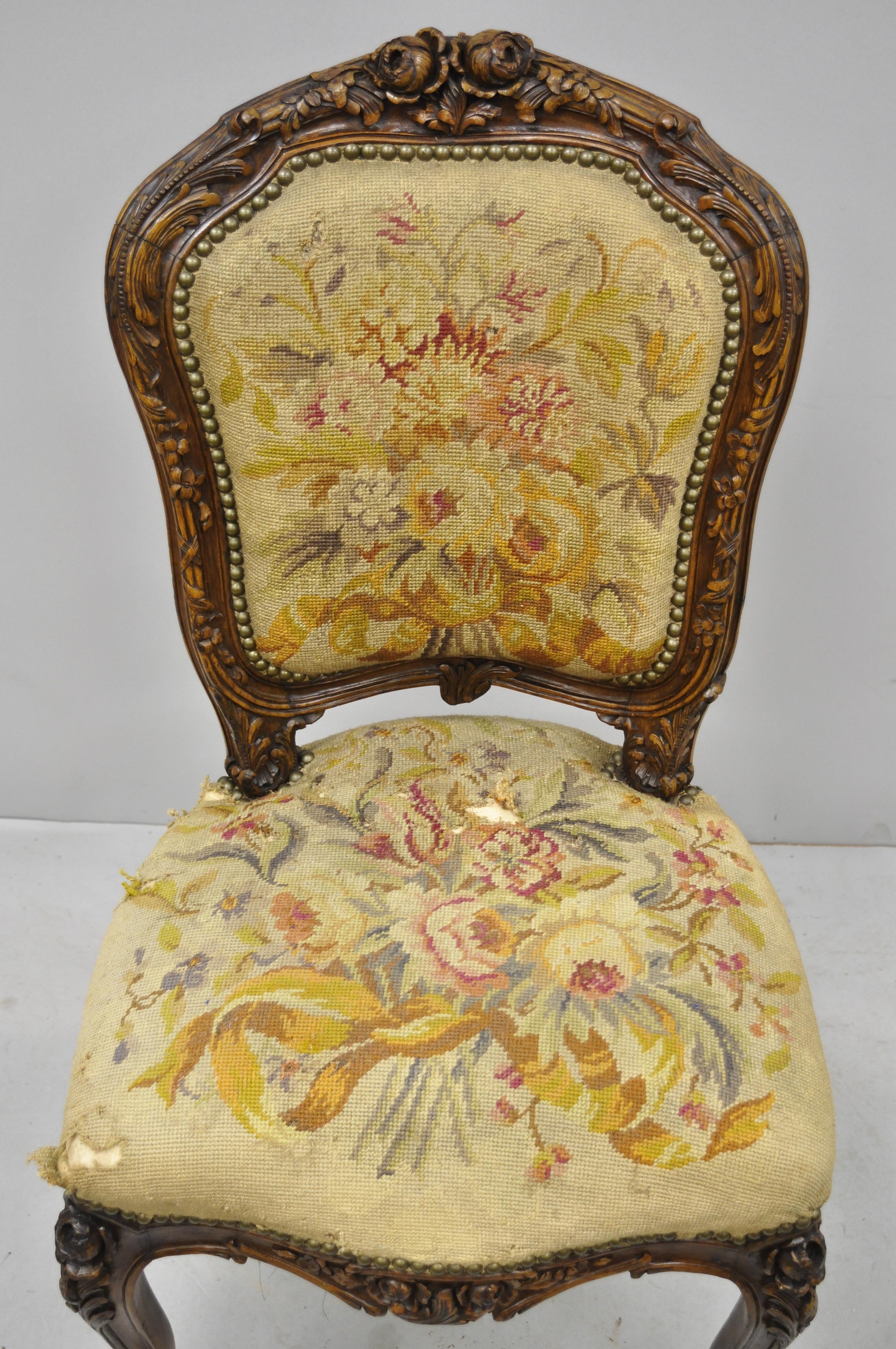 louis xv side chair