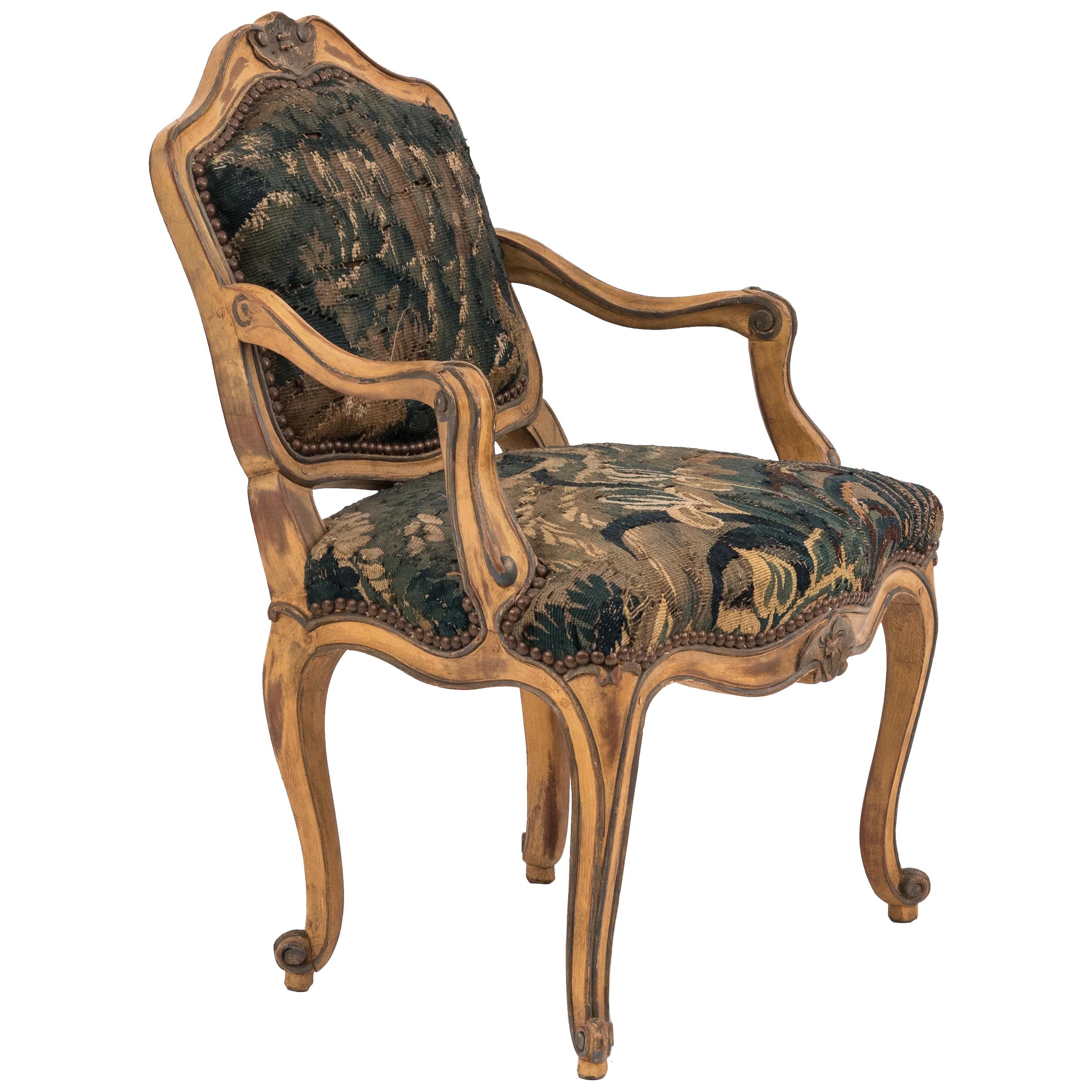 Louis XV Child Arm Chair For Sale