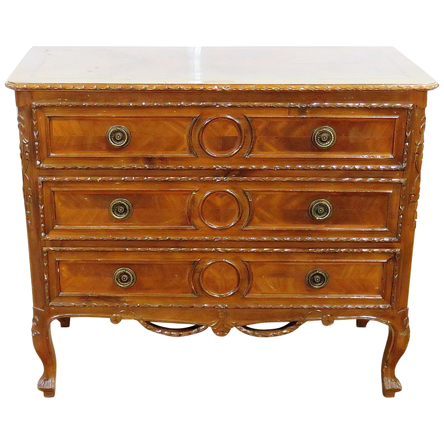 19th Century French Louis XV Style Commode