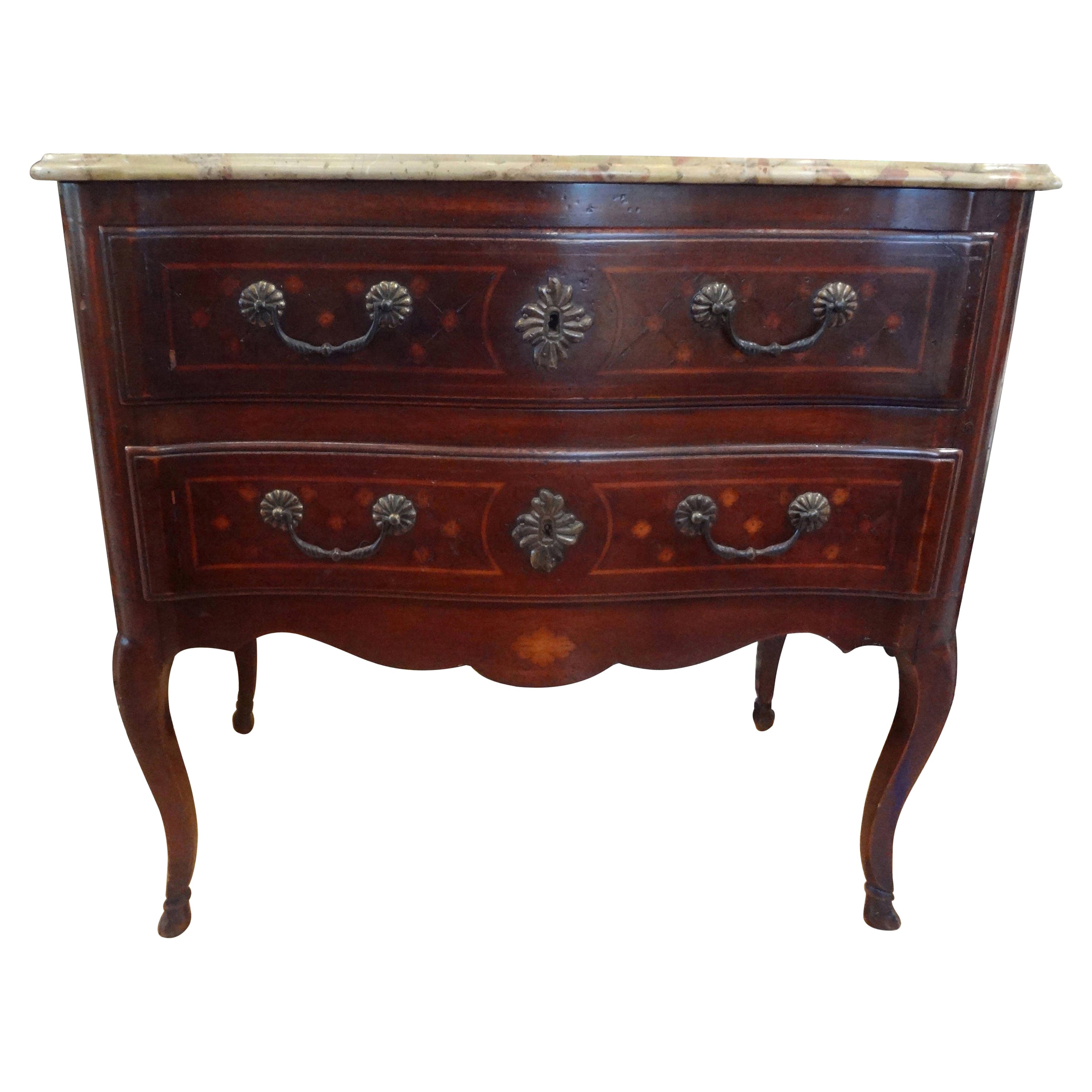 Commode française du XIXe siècle de style Louis XV