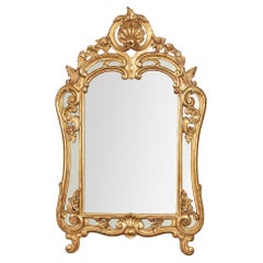 19. Jahrhundert Französisch Louis XV Stil Giltwood Spiegel