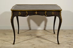 19th Century, French Louis XV Style, Lacquered Wood Desk