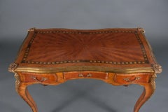 19th Century French Louis XV Style Marquetry Lady's Desk