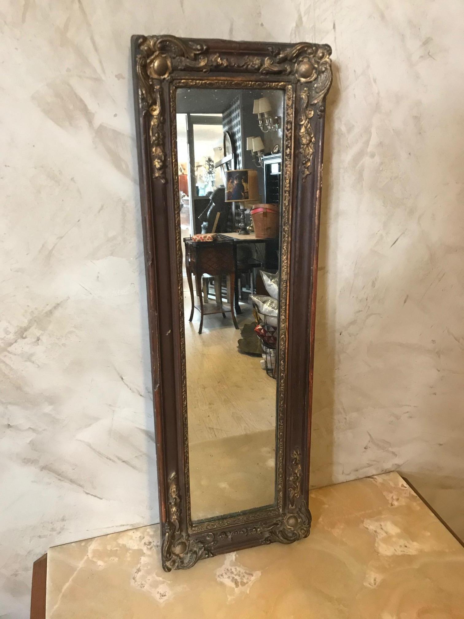 19th Century French Louis XV Style Mirror 3